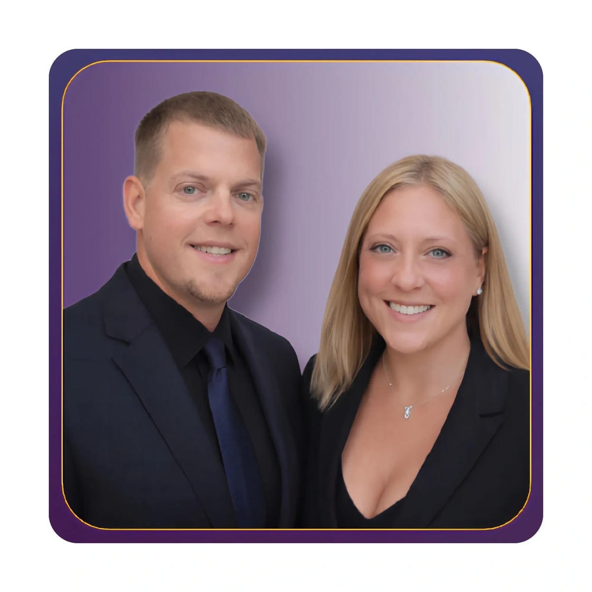 Monica and Mark “Bryan” Emel, co-owners of One Less Thing Insurance